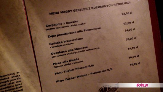 Stary Browar po rewolucji Magdy Gessler Czy jest dobrze? -> Projekt Kuchnia Stary Browar Menu Stary Browar po rewolucji Magdy Gessler Czy jest dobrze? -> Projekt Kuchnia Stary Browar Menu